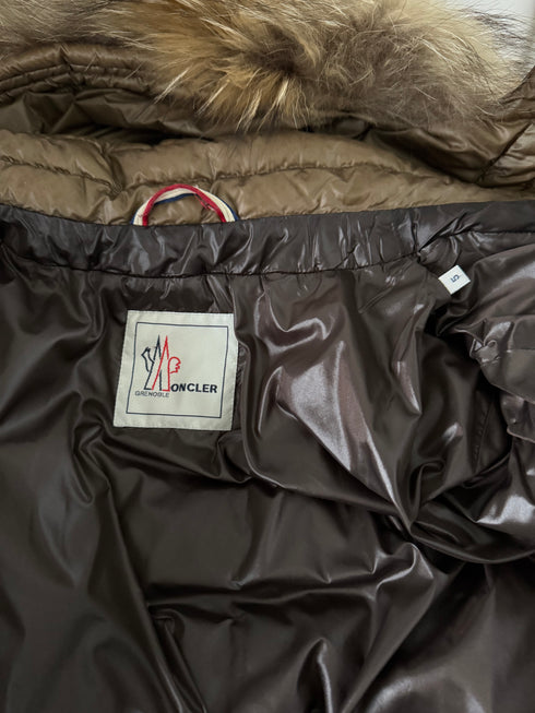 Moncler Zillertal Jacket Size 5 Beige